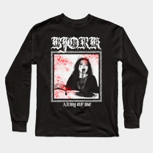 Bjork Metal Style Long Sleeve T-Shirt